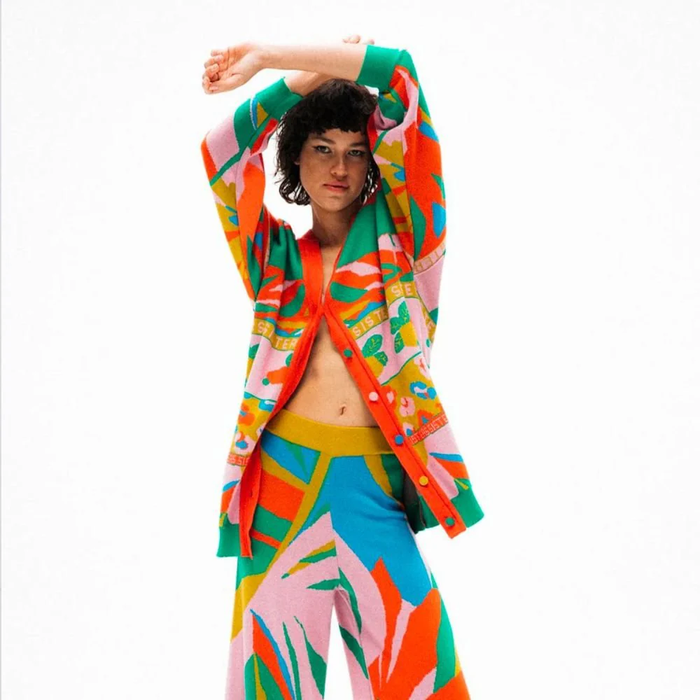 Joe Knit Cardigan - Multiprint - Image 5