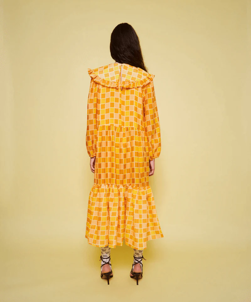 Stefanie Joe Orange Dress - Image 7