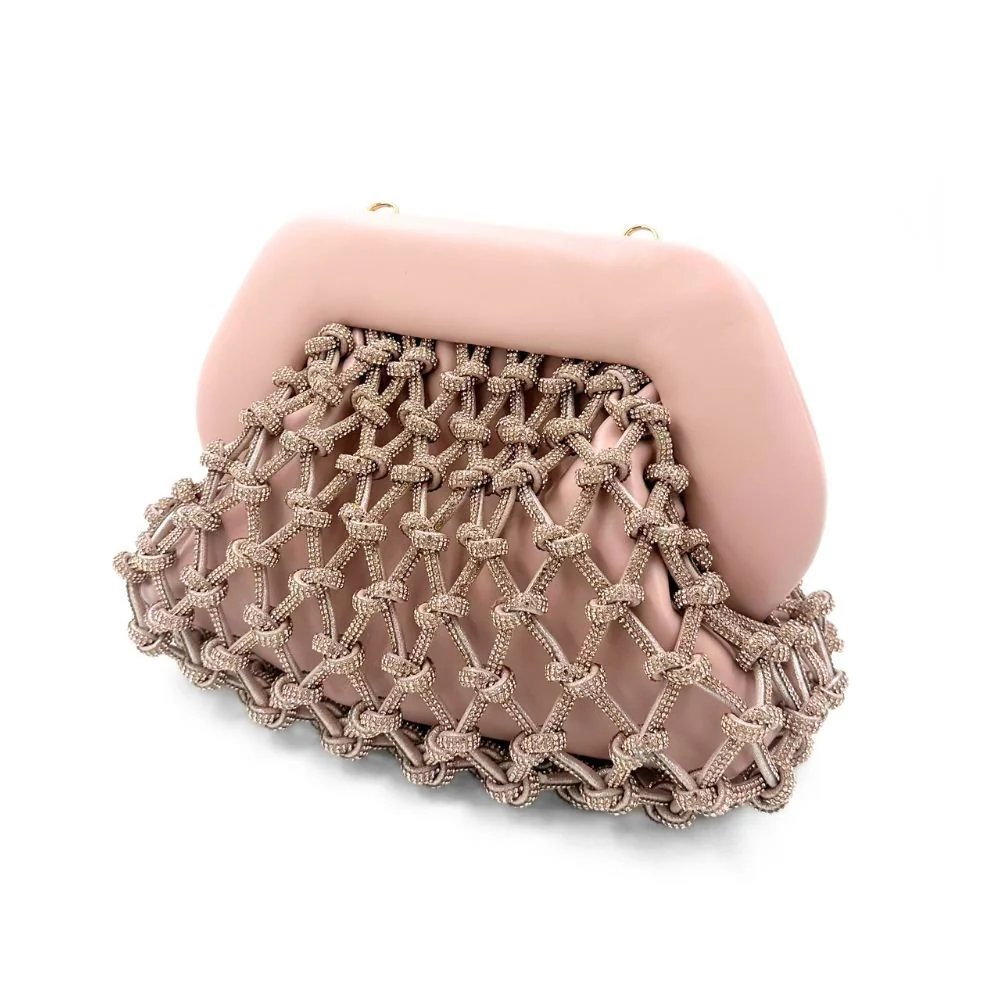 Tia Knots Strass Dahlia Rose Bag - Image 2