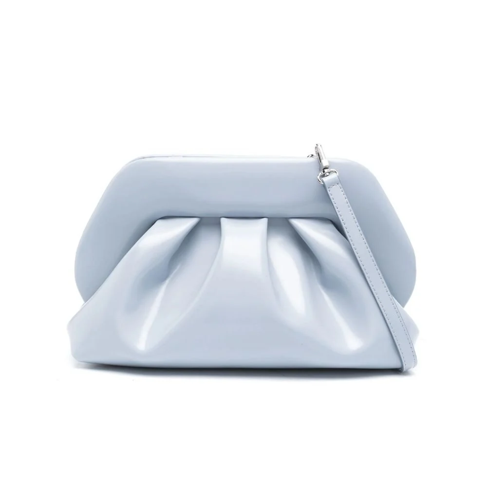 Tia Patent Bag - Dusty Blue
