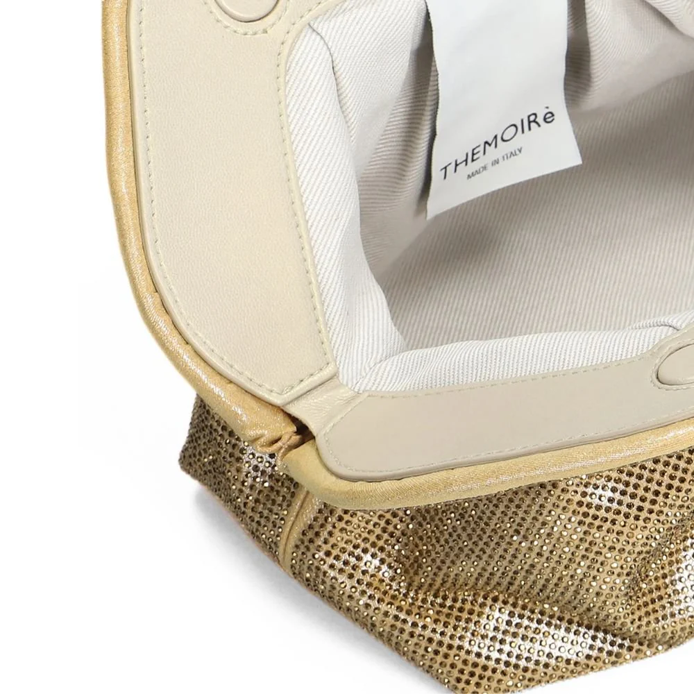 Tia Strass Bag - Gold - Image 5