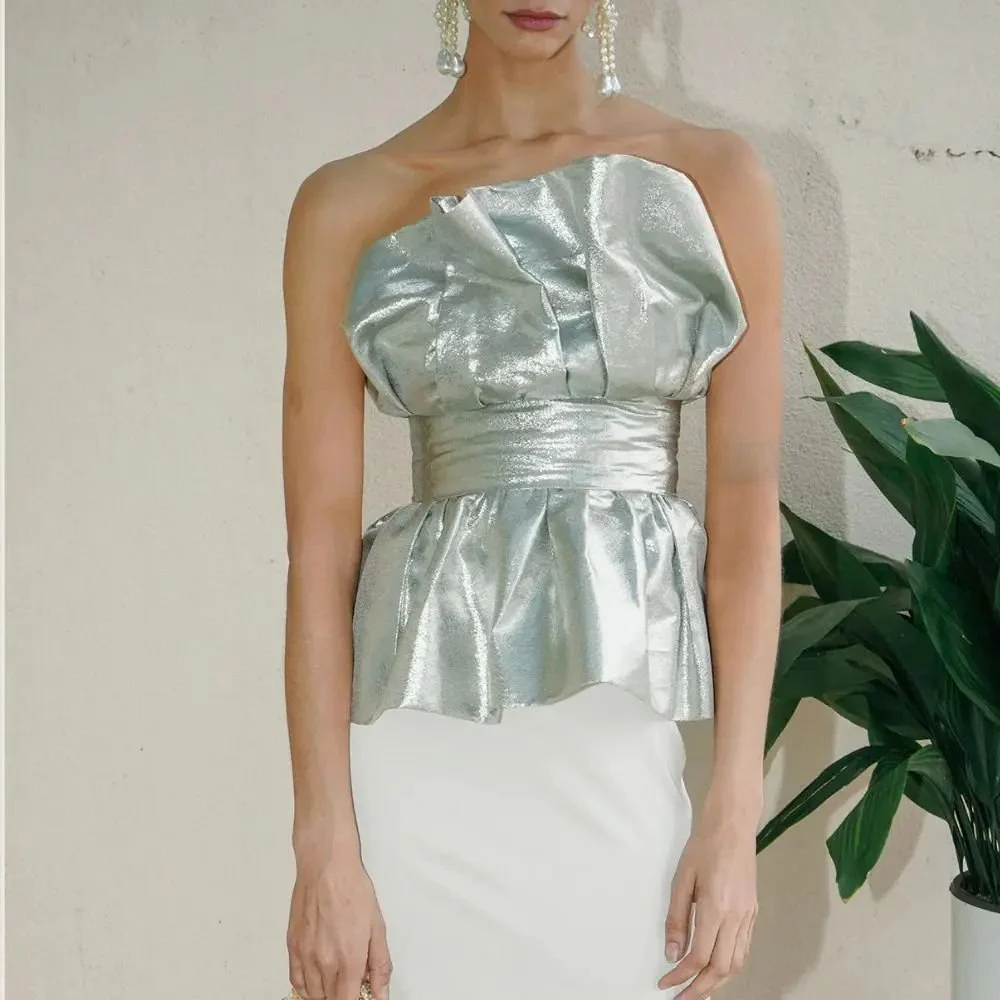 Busshell Grey Organza - Image 2