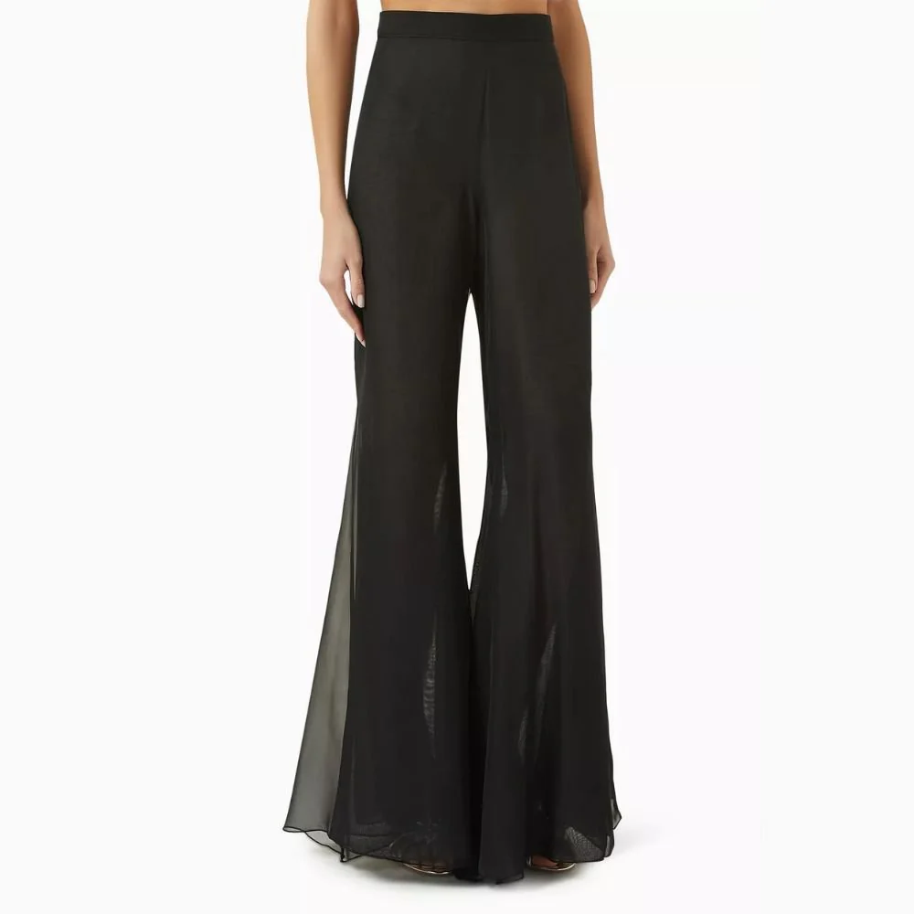 Tanya Mousseline Black Pants - Image 3